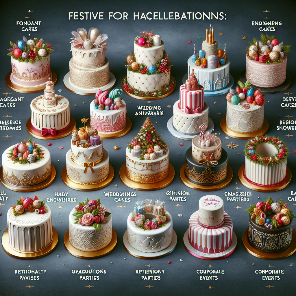 Holiday Cakes: Festive Designs for Year-Round Celebrations