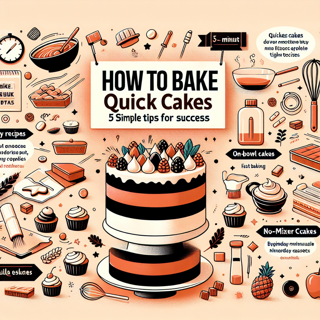How to Bake Quick Cakes: 5 Simple Tips for Success
