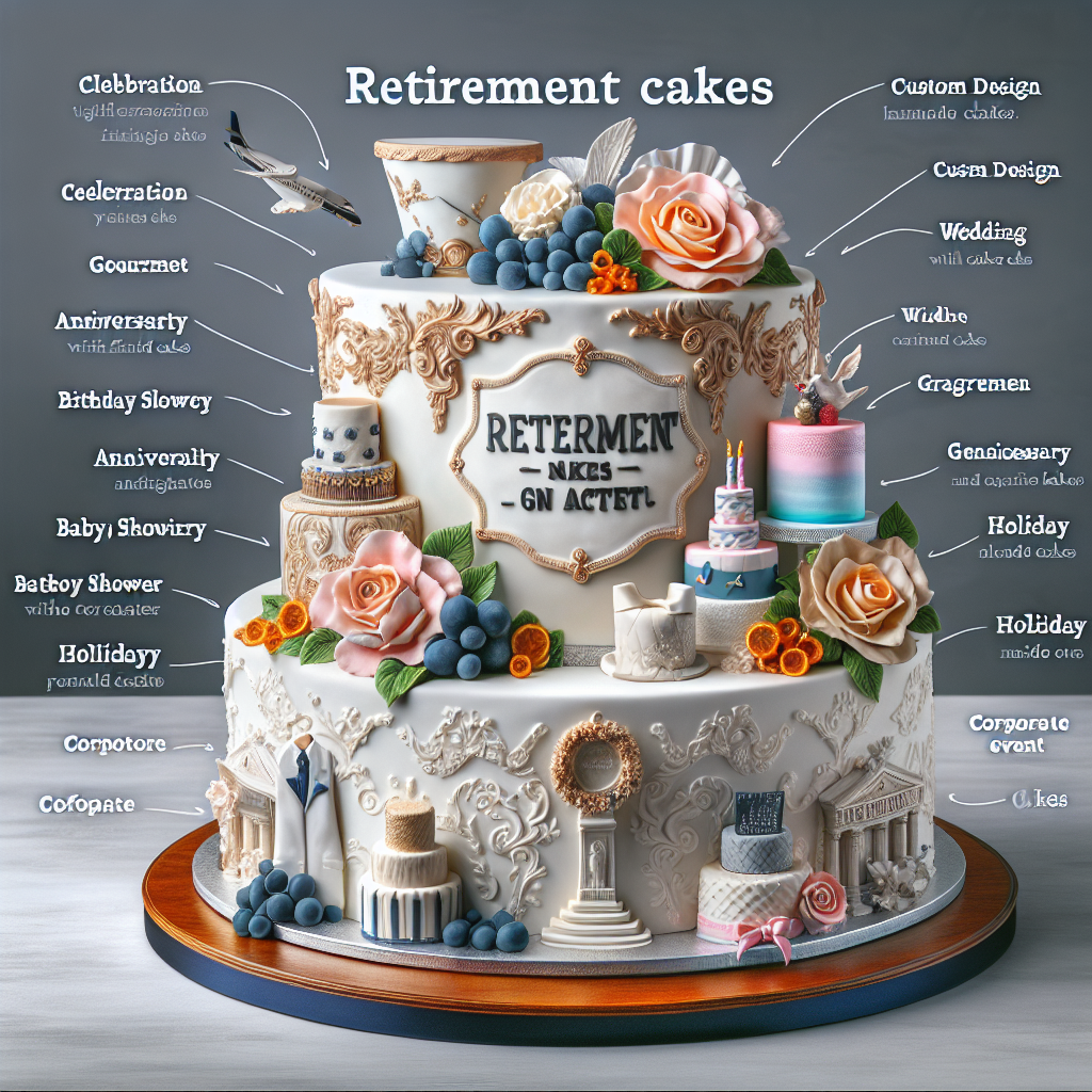 Retirement Cakes: Unique Themes to Honor a New Chapter