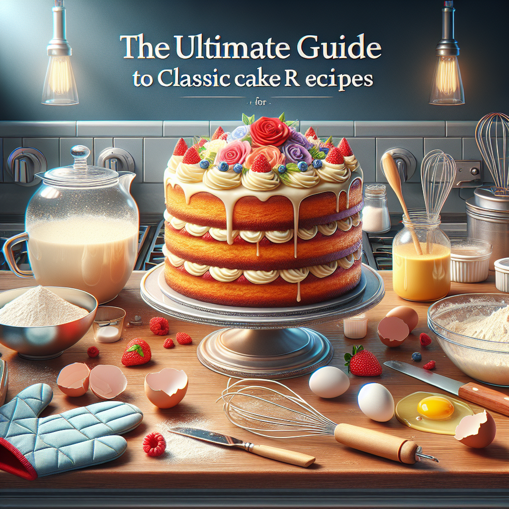 The Ultimate Guide to Classic Cake Recipes for Beginners