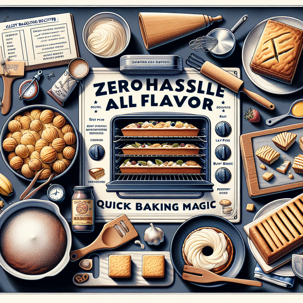 Zero Hassle, All Flavor: Quick Baking Magic