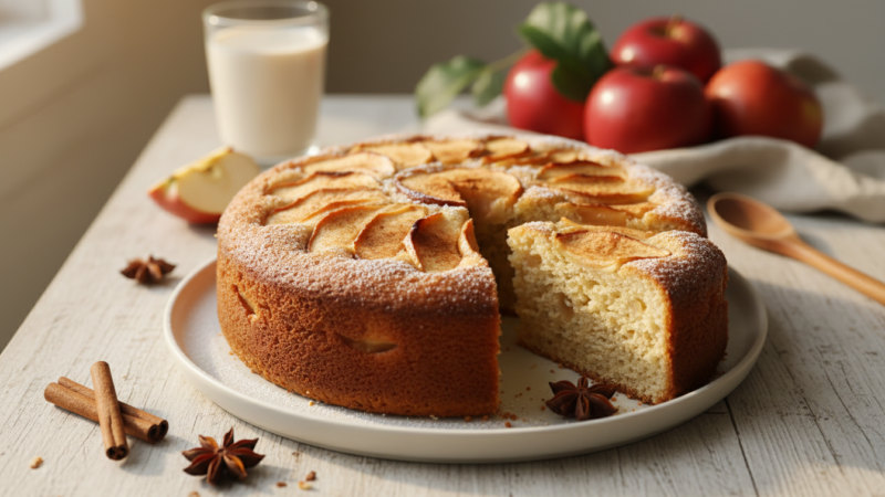 Bolo Vegano de Maçã: Como Fazer uma Receita Fofinha e Irresistível