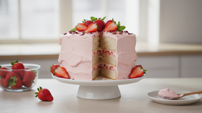 Como Fazer Bolo Vegano de Morango: O Guia Definitivo para um Resultado Fofinho e Saboroso