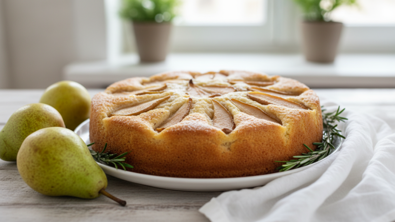 Bolo Vegano de Pera: Receita Fofinha, Saudável e Irresistível