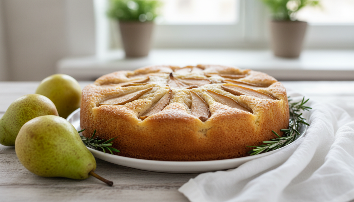 Bolo Vegano de Pera: Receita Fofinha, Saudável e Irresistível