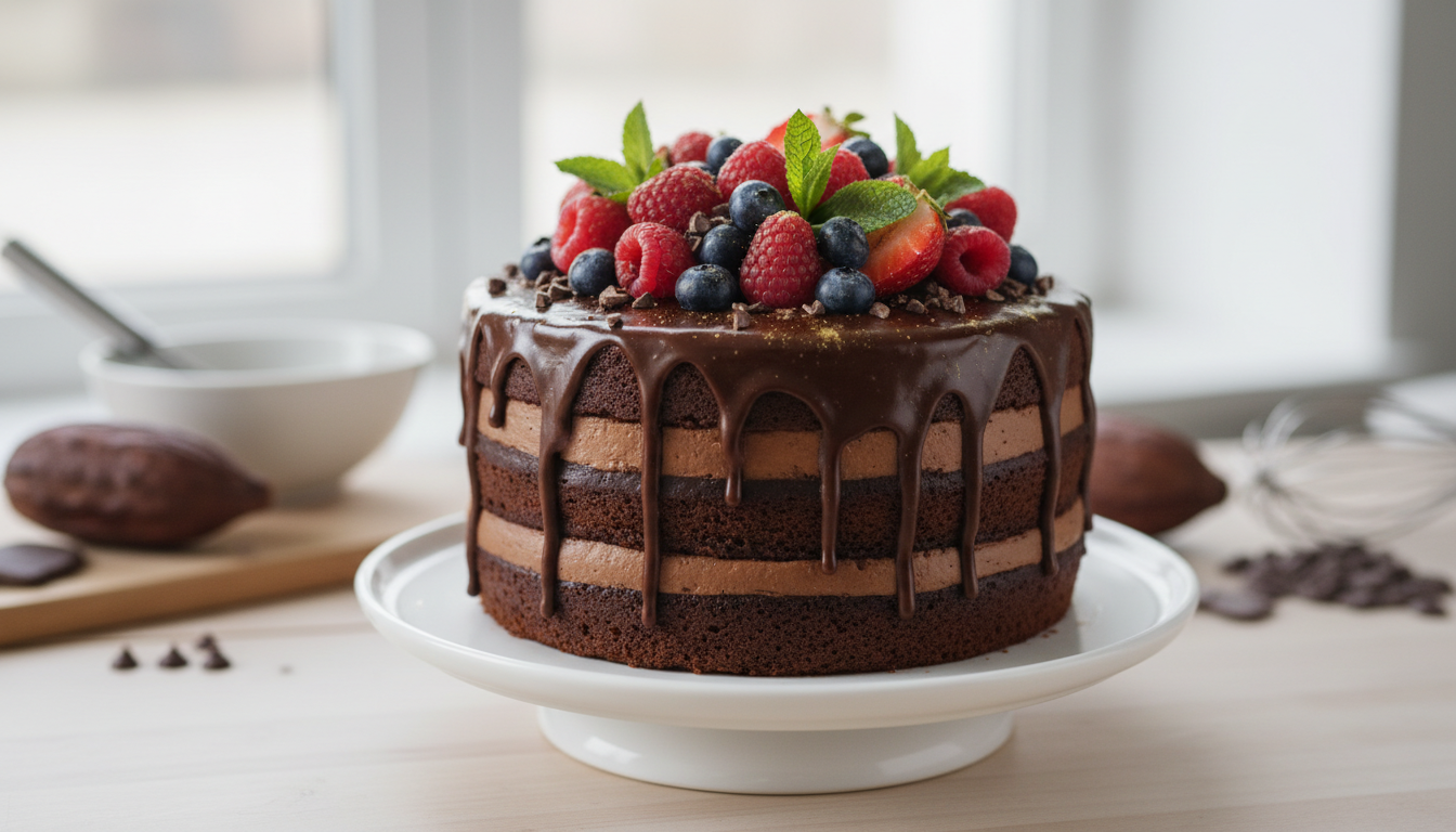 Aprenda a Fazer o Melhor Bolo Vegano de Chocolate: Guia Completo e Infalível