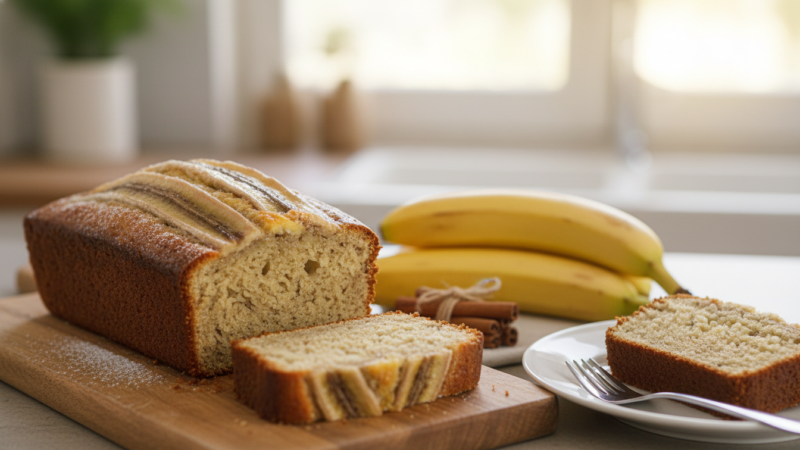 Bolo de Banana Simples e Saboroso: O Segredo para a Receita Perfeita
