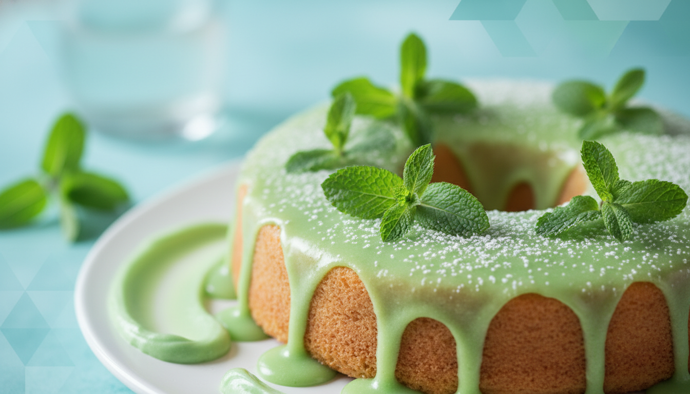 Bolo de Menta Refresque-se com Esse Sabor Único e Irresistível