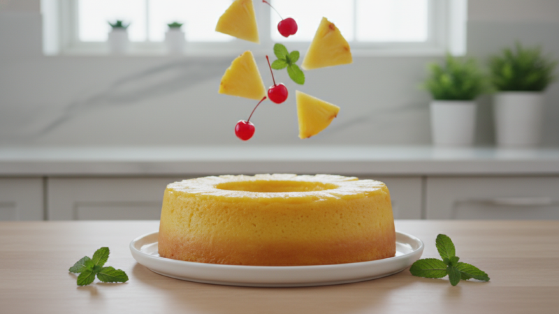 Aprenda a Fazer Bolo Vegano de Abacaxi: Guia Completo e Prático