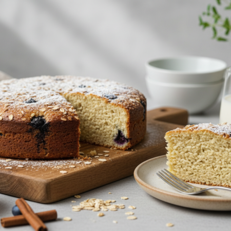 Bolo Vegano de Aveia: Receita Saudável, Fofinha e Fácil de Fazer