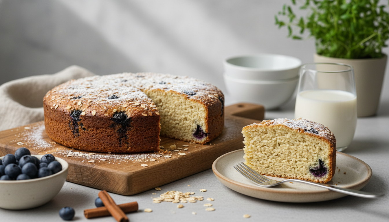 Bolo Vegano de Aveia: Receita Saudável, Fofinha e Fácil de Fazer