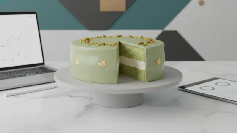 Como Criar o Bolo Vegano de Pistache Perfeito – Um Tutorial Completo