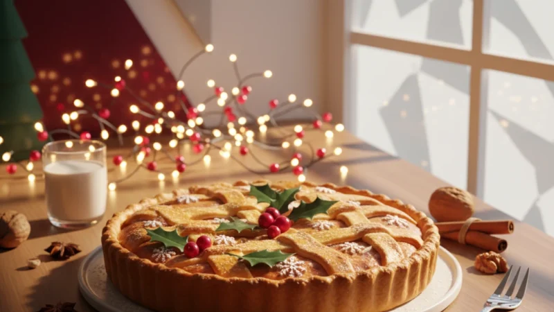 Receita de Torta Vegana Natalina: O Guia Completo para uma Ceia Inclusiva, Saborosa e Sustentável